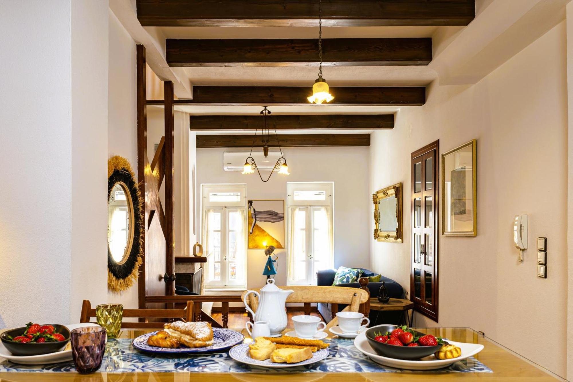 Chanialiving Venetian Luxury House-Near Plaza Parking Chania  Exteriör bild